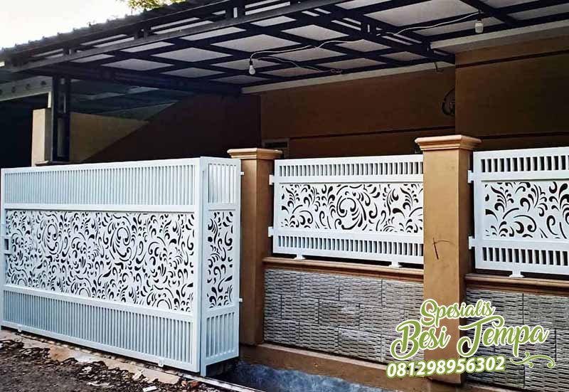 Pagar Besi Hollow Galvanis Minimalis 2