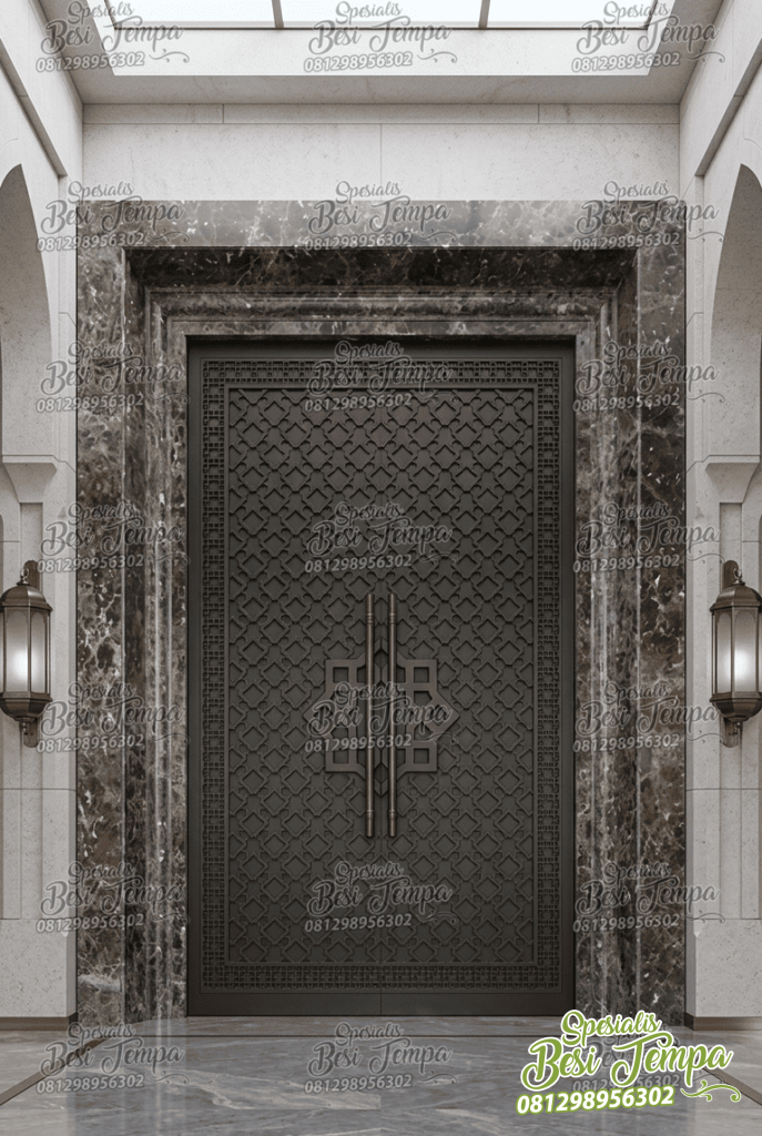 Pintu Besi Tempa Klasik (19)