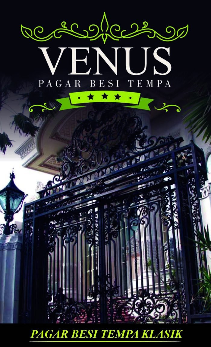Pagar Pintu Besi Tempa Klasik