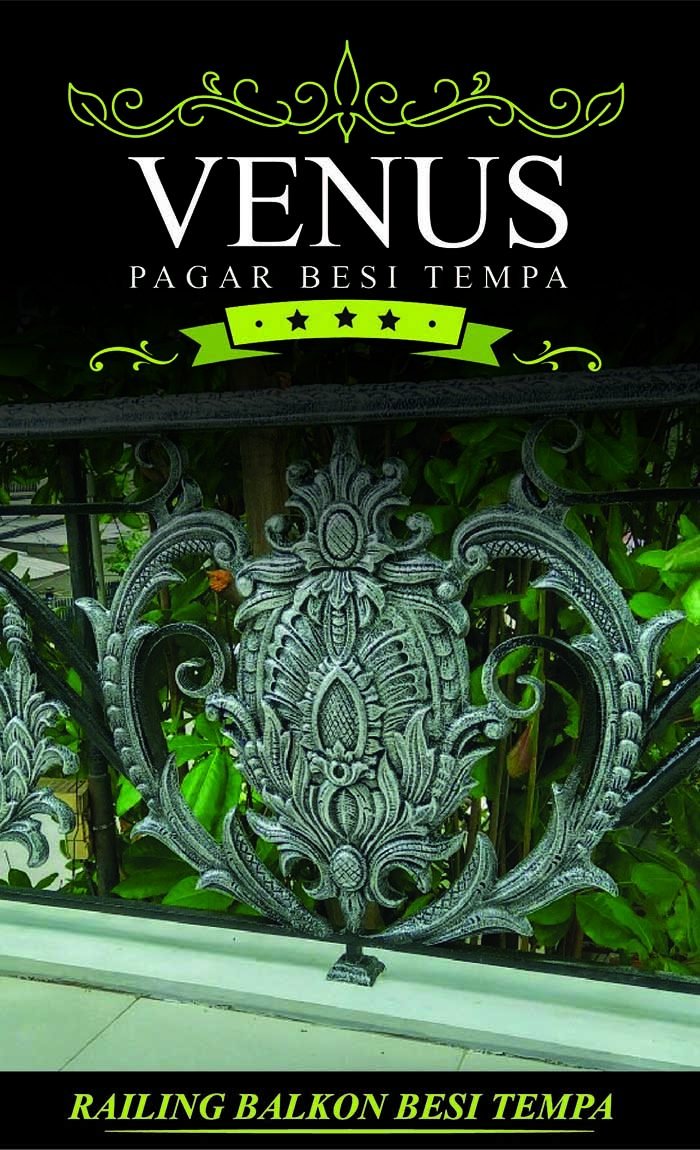 Railing Balkon Besi Tempa