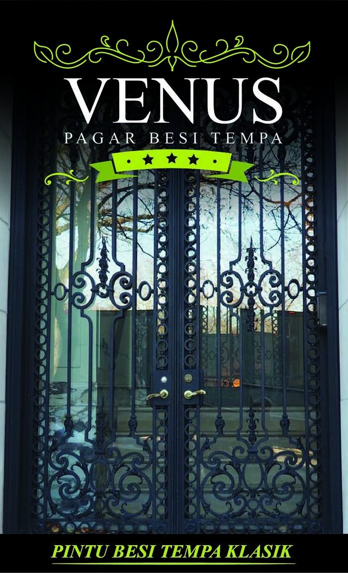 Pintu Besi Tempa Klasik